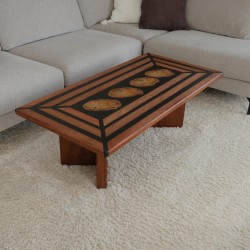 SOFFBORD MAHOGNY MED...